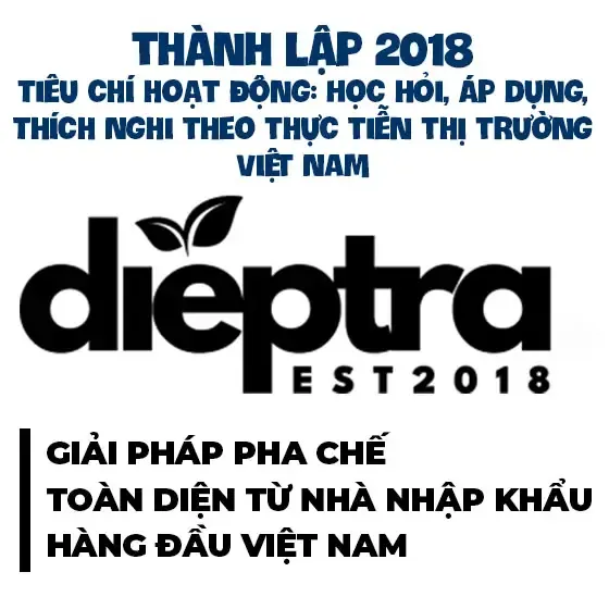 Khởi đầu từ nguyên liệu pha chế