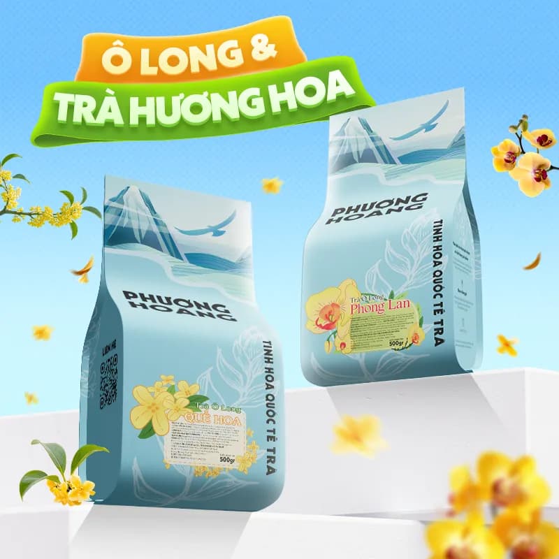 Ô Long & Trà Hương Hoa