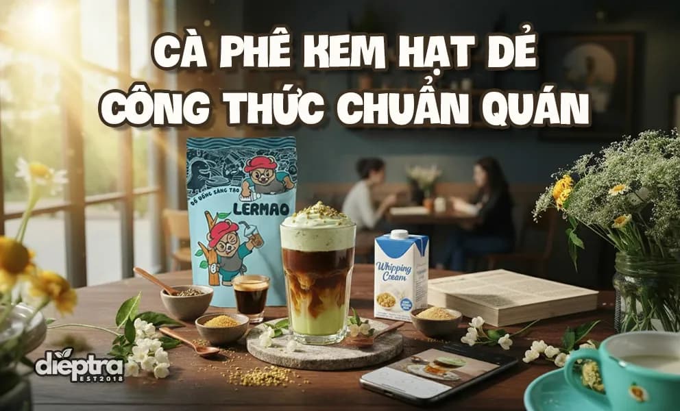 Công Thức Cà Phê Kem Hạt Dẻ: Bí Mật Vị Ngon Hoàn Hảo