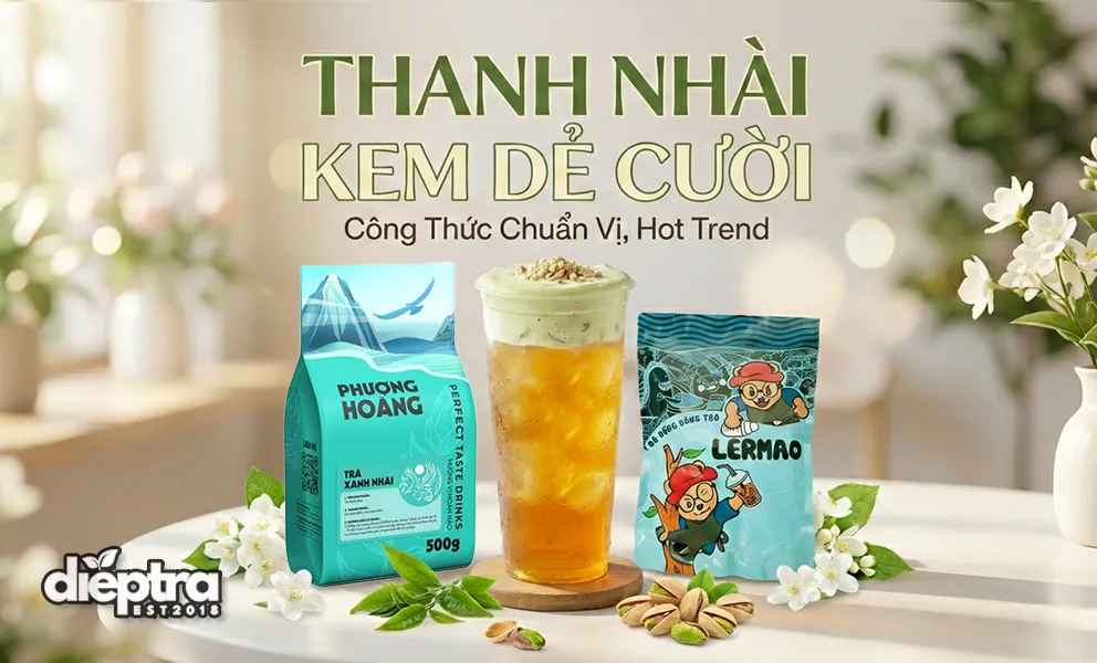 Thanh Nhài Kem Dẻ Cười - Công Thức Chuẩn Vị, Hot Trend